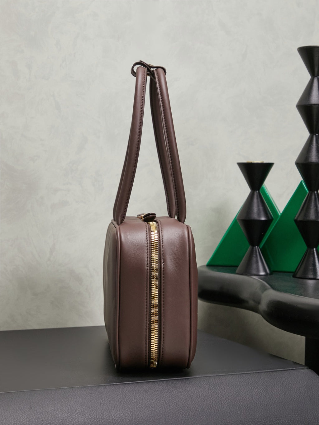 Miu Miu Medium Beau Leather Top-Handle Bag