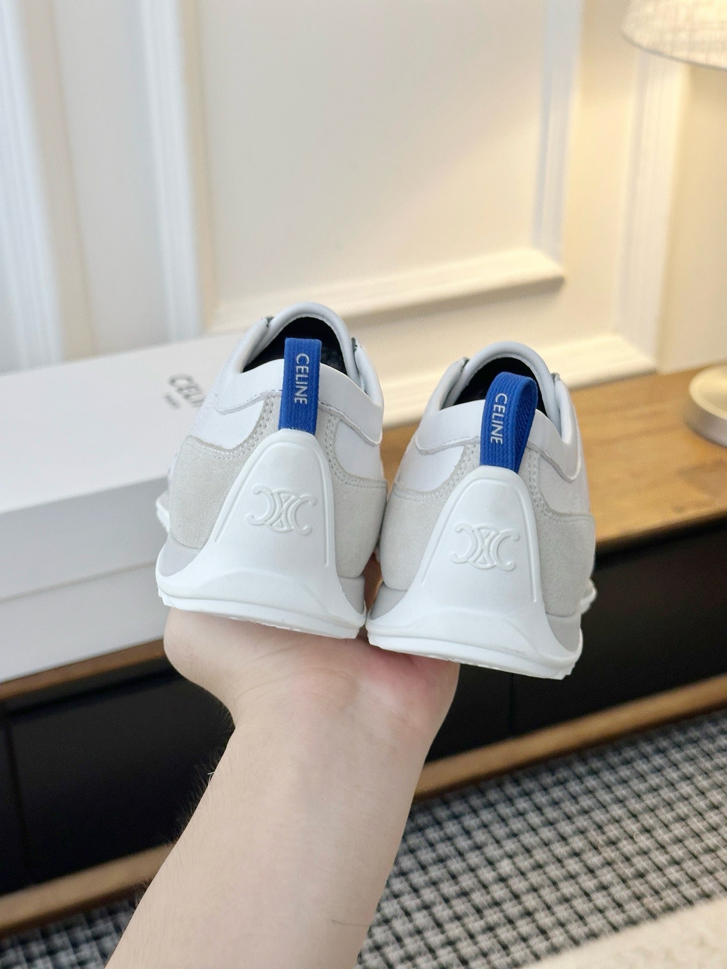 Celine Soft Sneaker In Stretch Lambskin