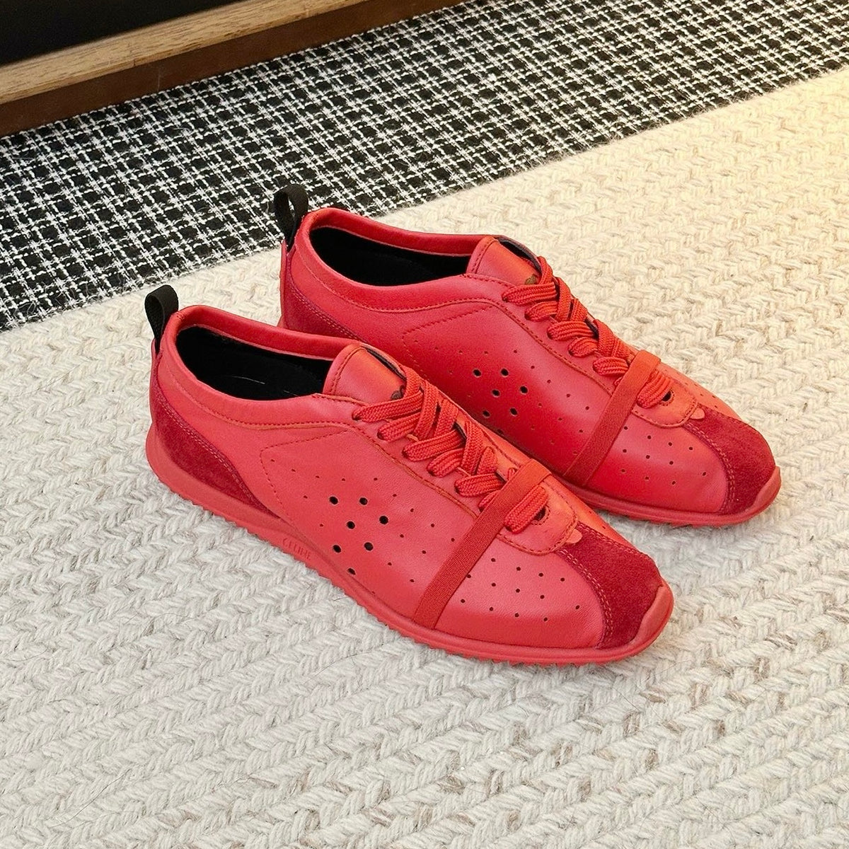 Celine Soft Sneaker In Stretch Lambskin