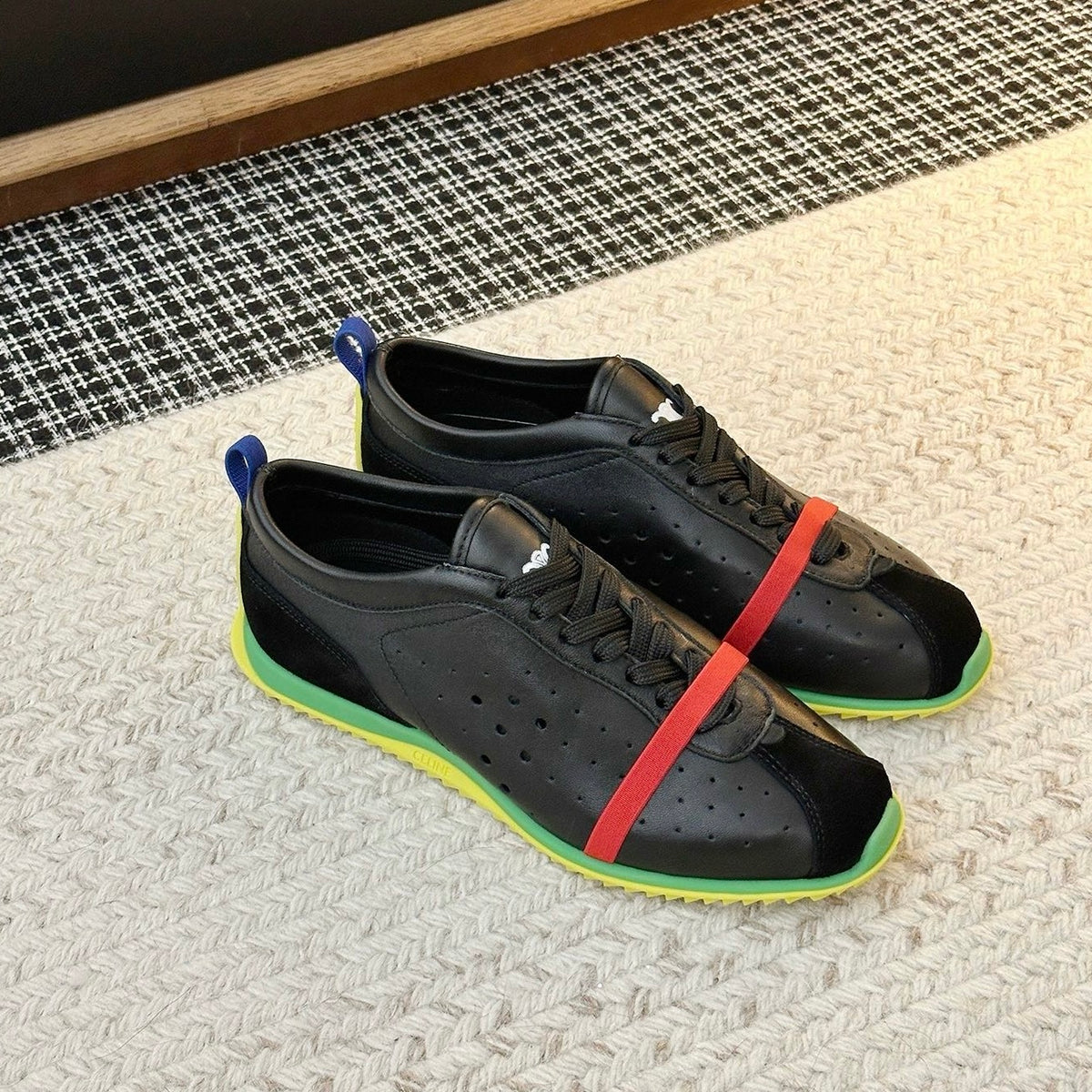 Celine Soft Sneaker In Stretch Lambskin