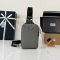 Prada Brique Saffiano Leather Bag