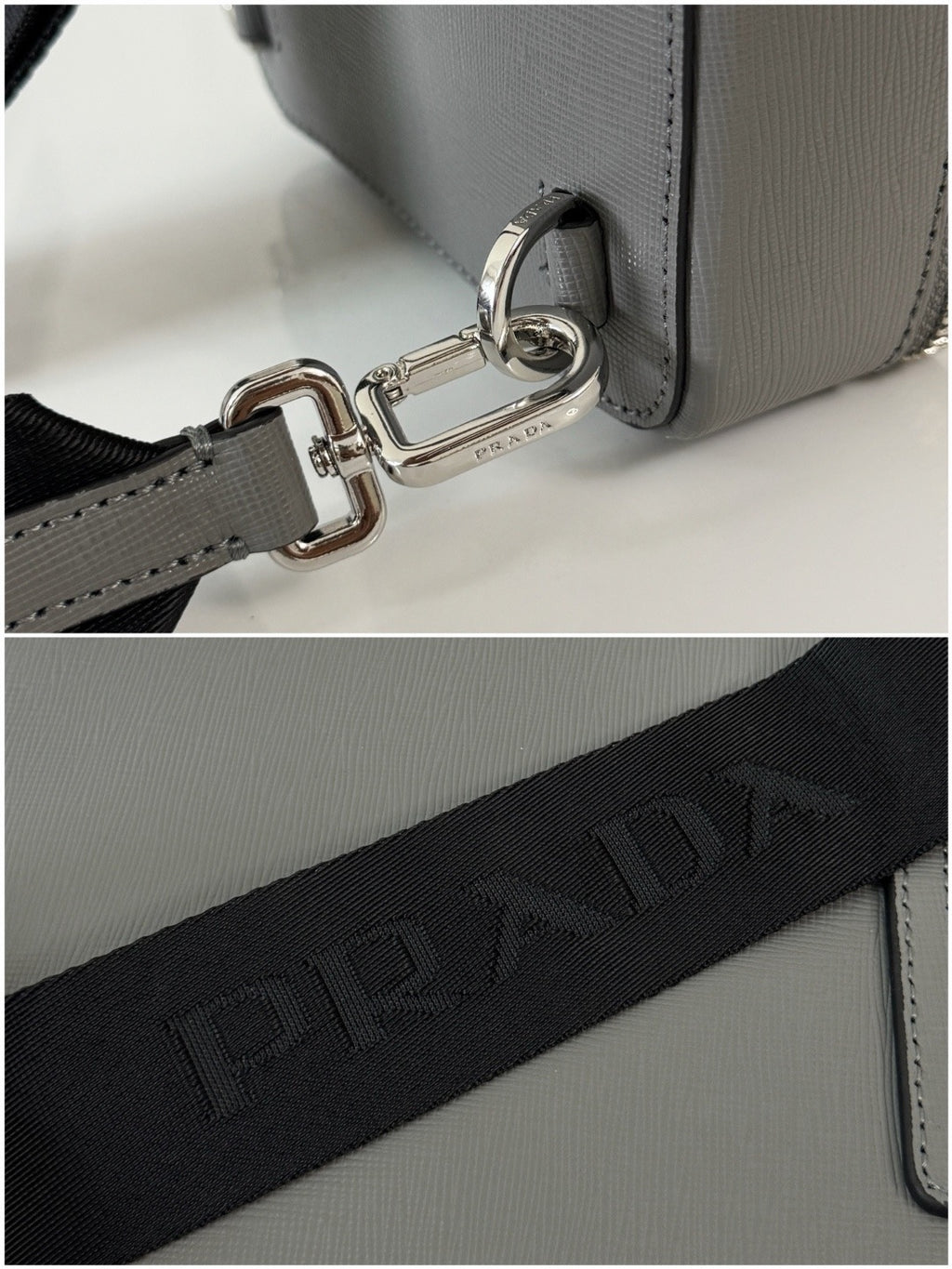 Prada Brique Saffiano Leather Bag
