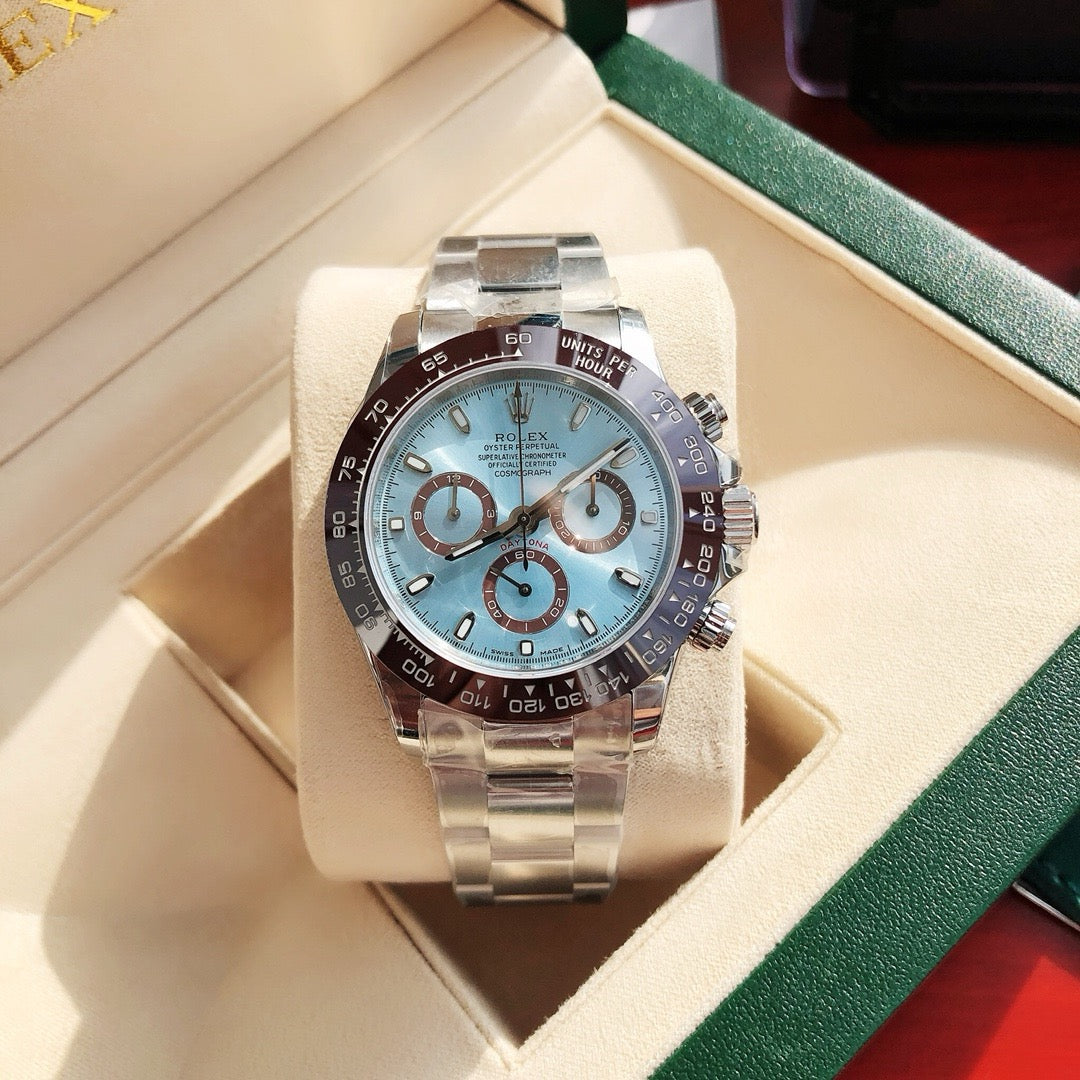 Rolex Daytona 126506 40mm 904L Ice Blue Platinum