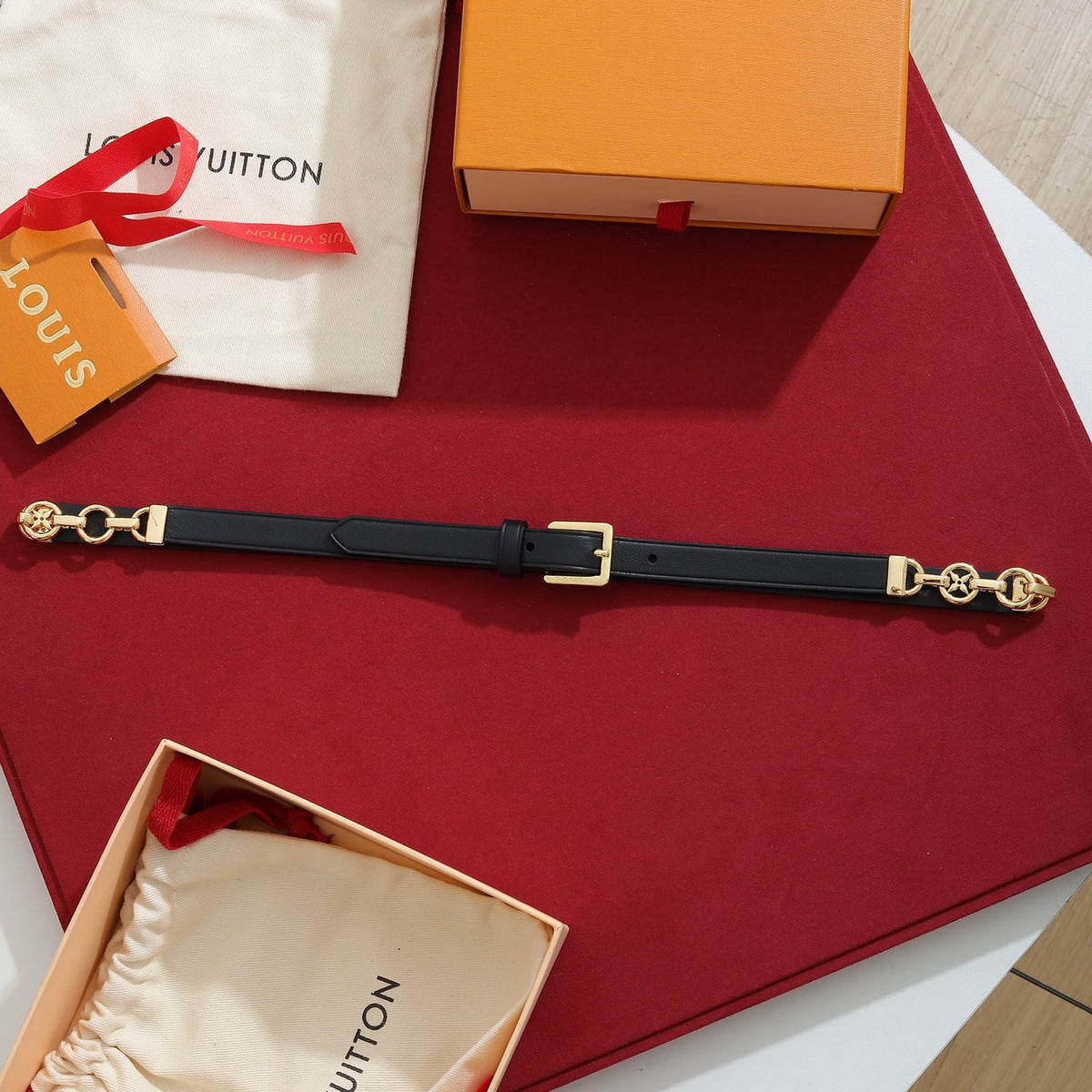 LV Circle Blossom Belt M8654W