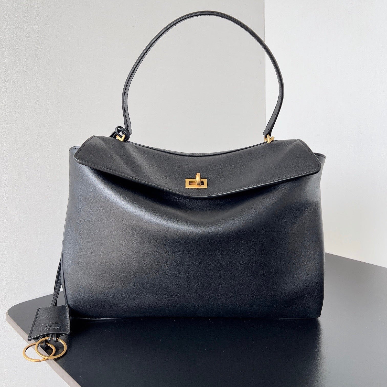 Balenciaga Rodeo Handbag Medium in Smooth Calfskin