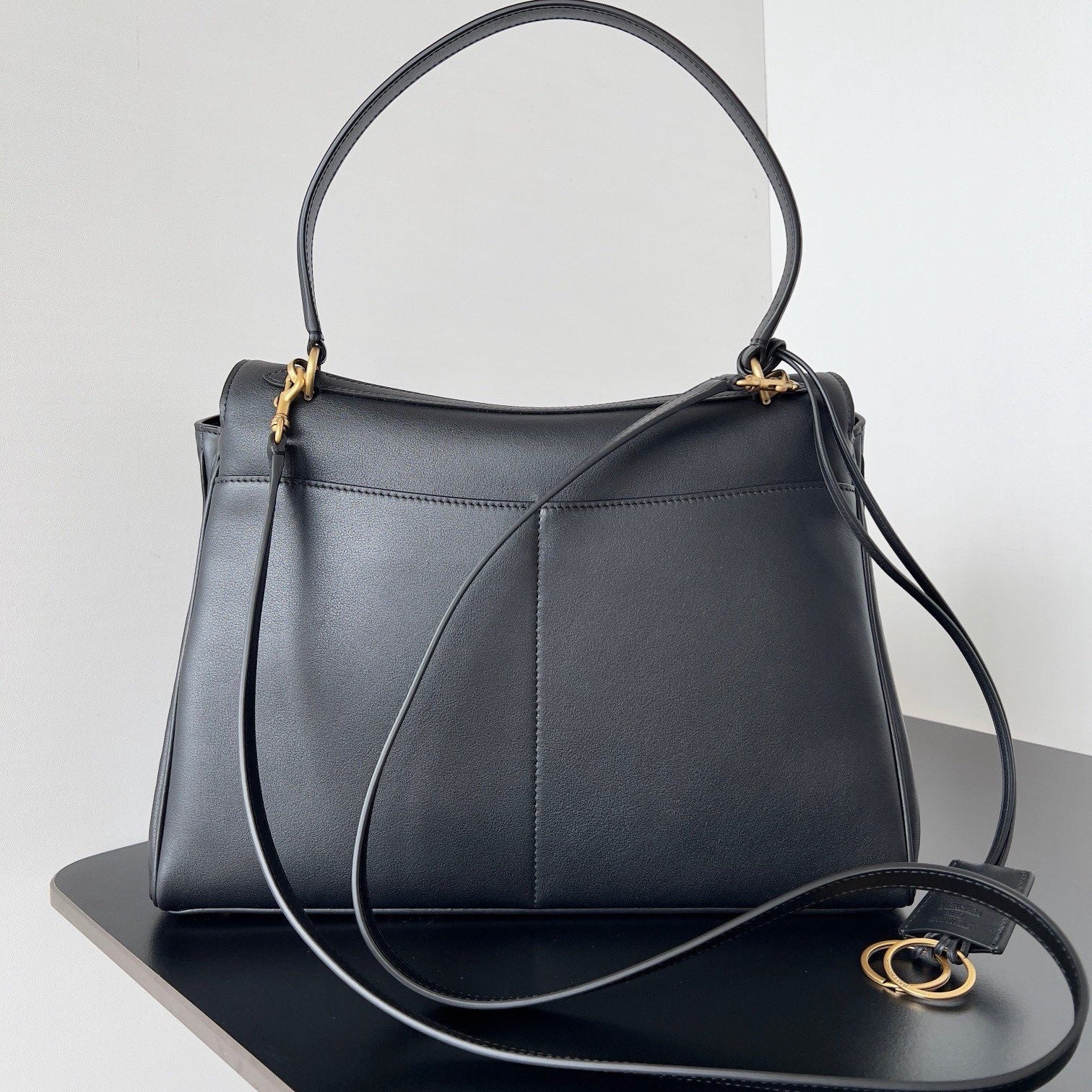 Balenciaga Rodeo Handbag Medium in Smooth Calfskin