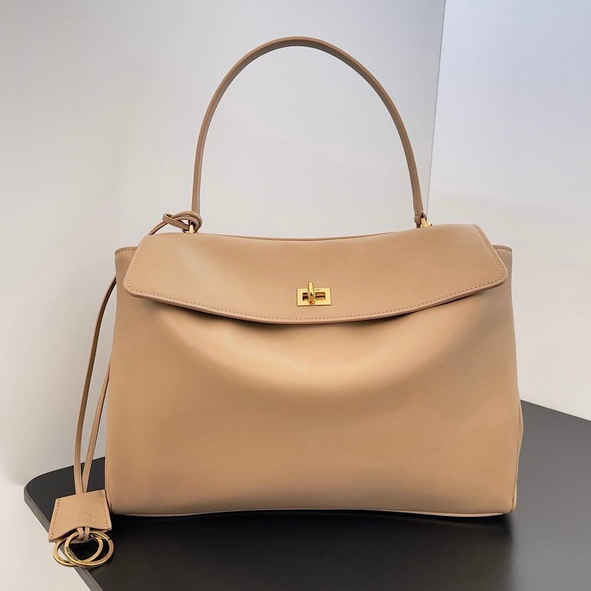 Balenciaga Rodeo Handbag Medium in Smooth Calfskin