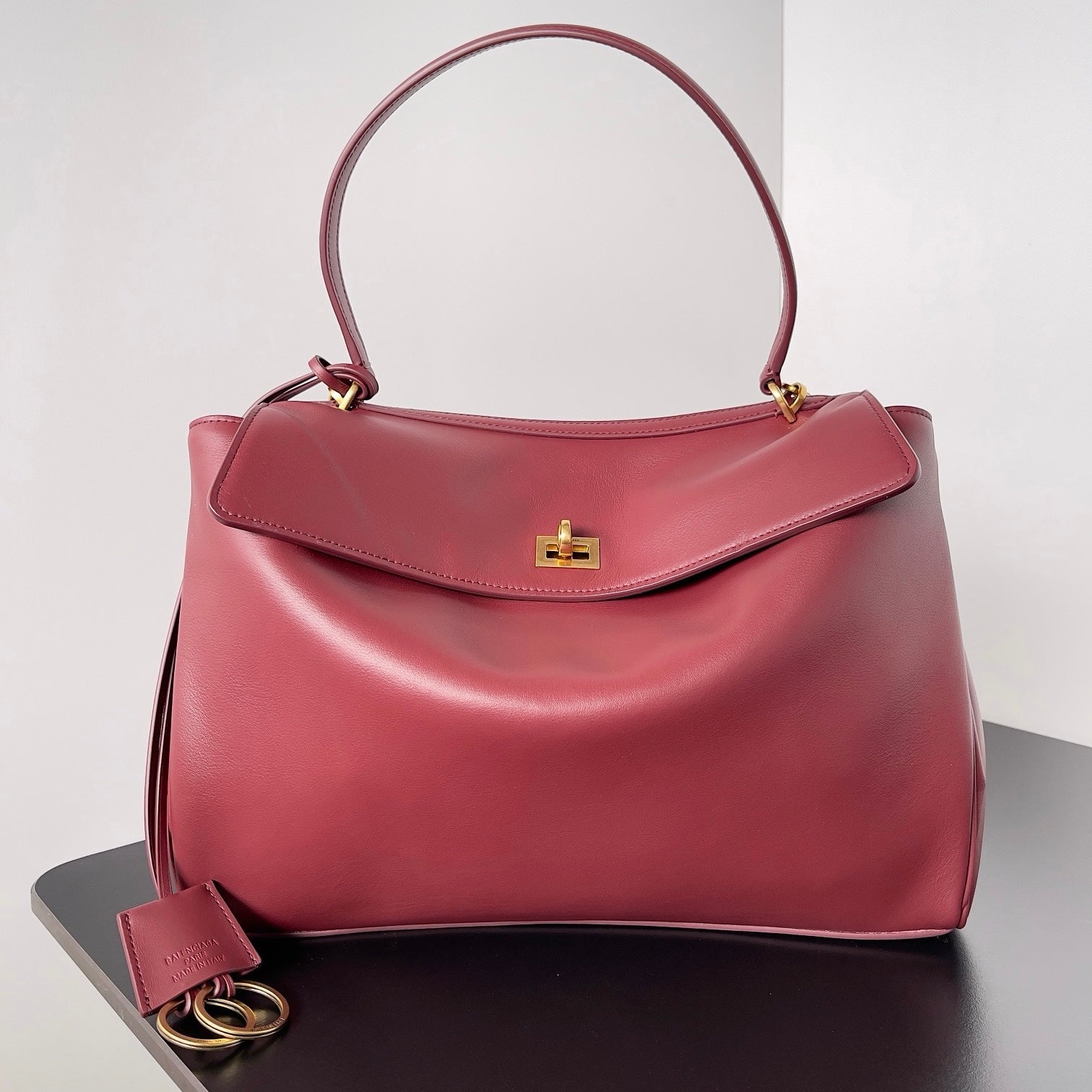 Balenciaga Rodeo Handbag Medium in Smooth Calfskin