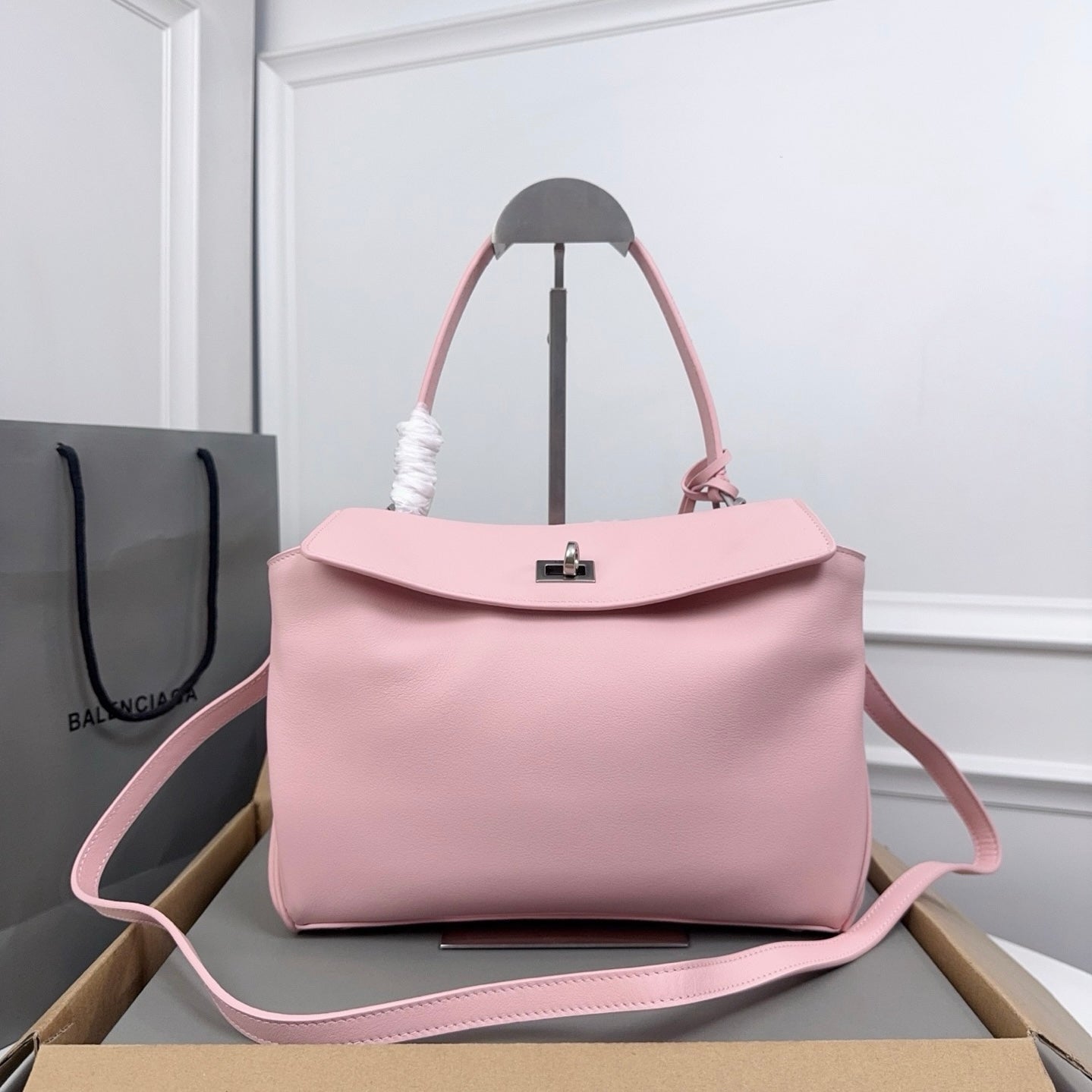 Balenciaga Rodeo Handbag Small in Smooth Calfskin