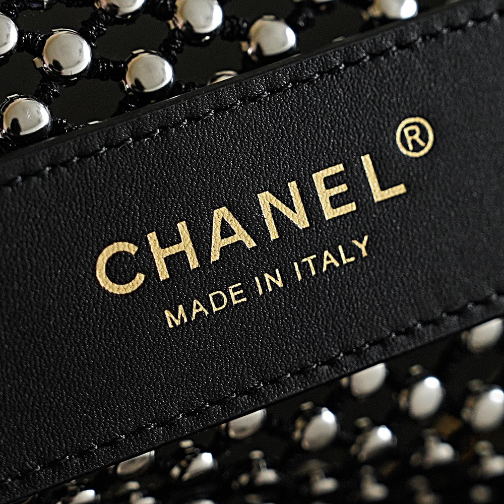 Chanel Small Flap Bag in Mesh AS6353