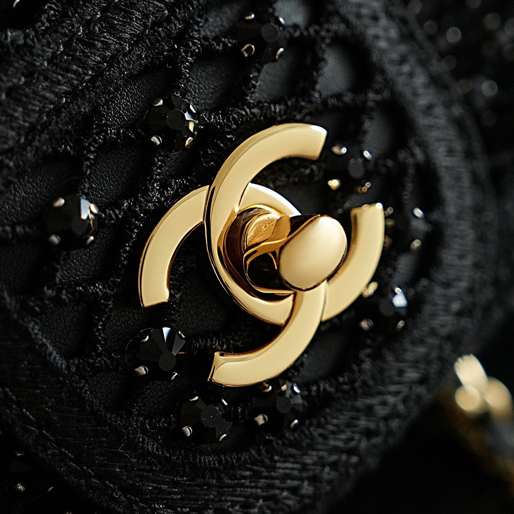 Chanel Small Flap Bag in Mesh AS6353