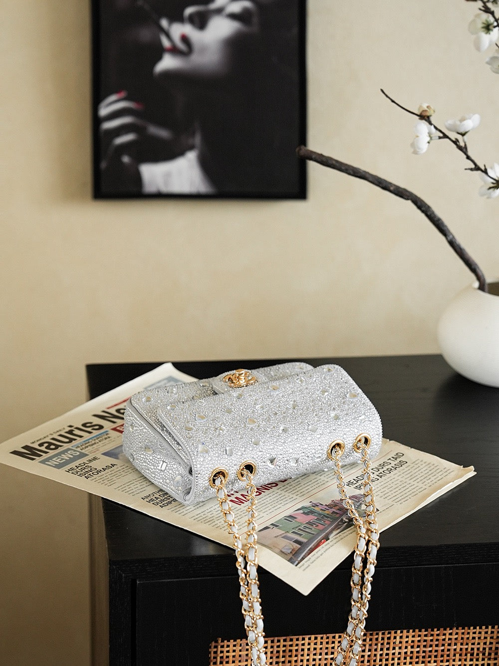 Chanel Evening Bag in Strass AS4297