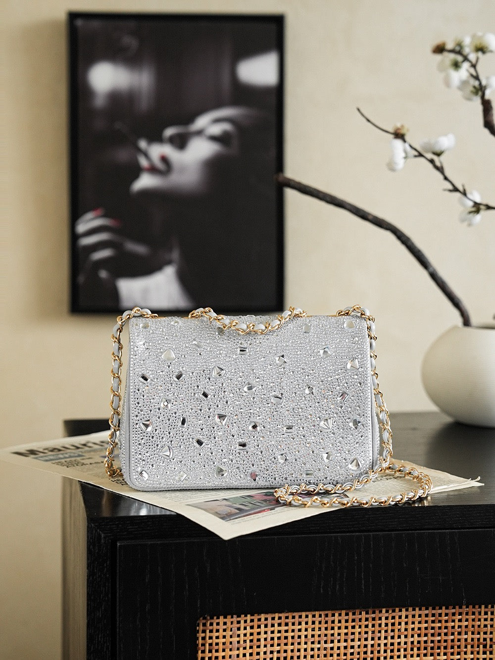 Chanel Evening Bag in Strass AS4297