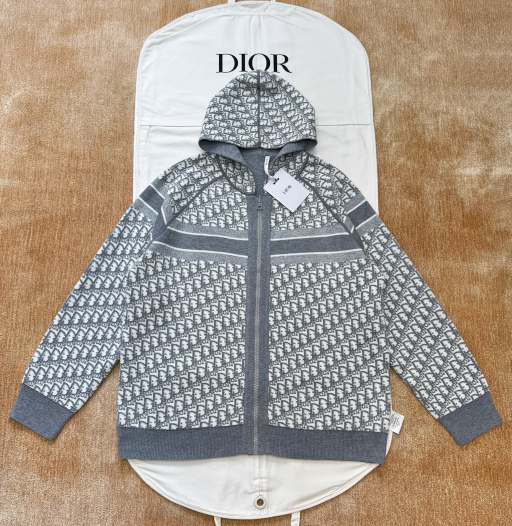 Dior Reversible Oblique Cashmere Hoodie