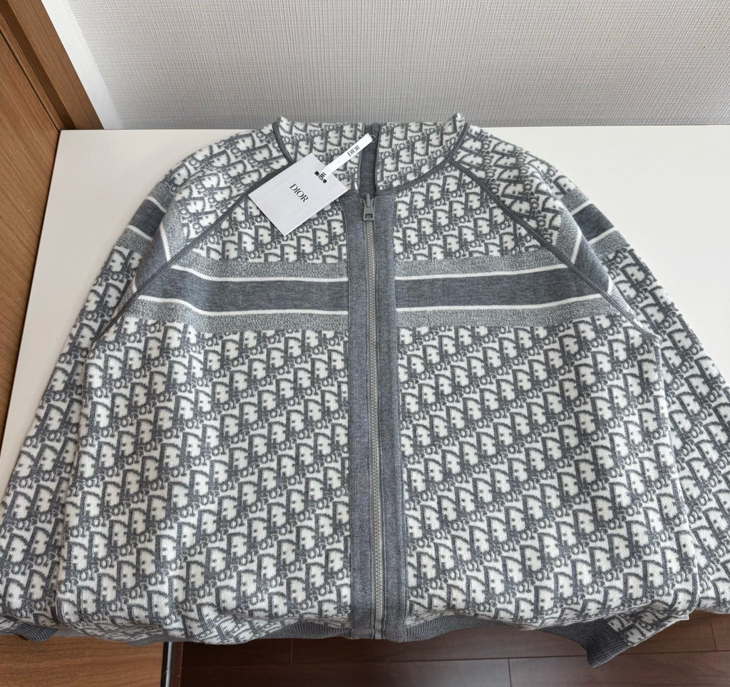 Dior Reversible Oblique Cashmere Hoodie