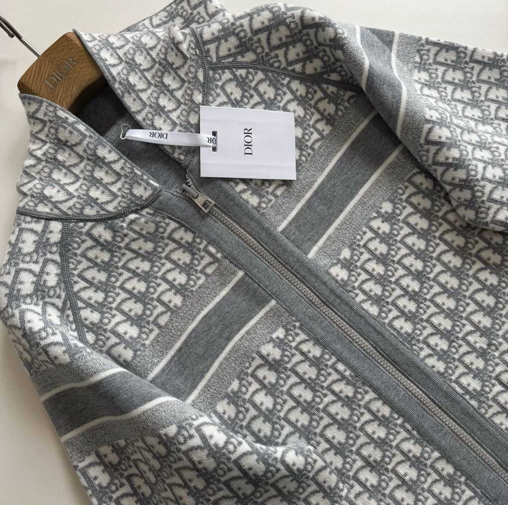 Dior Reversible Oblique Cashmere Hoodie