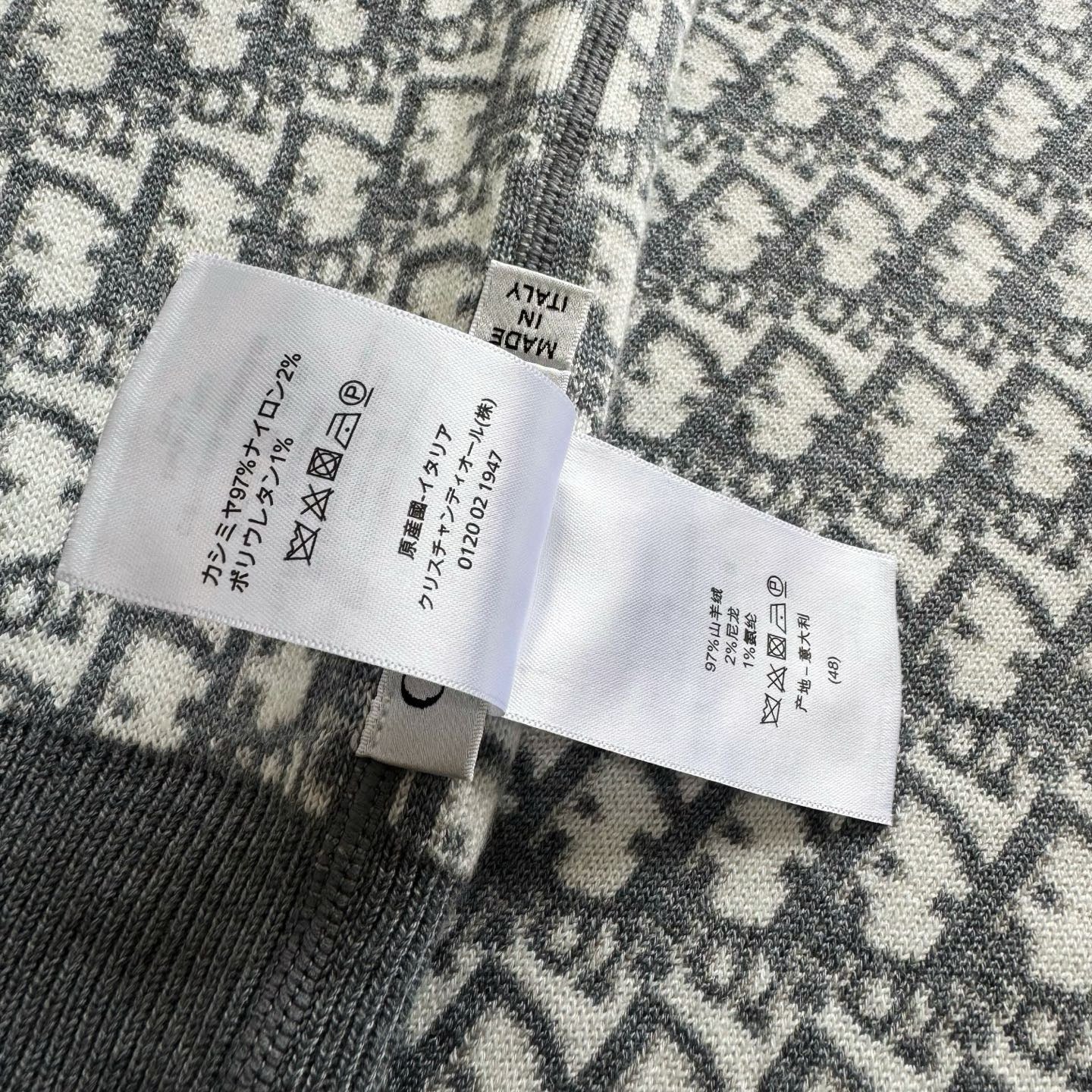Dior Reversible Oblique Cashmere Hoodie