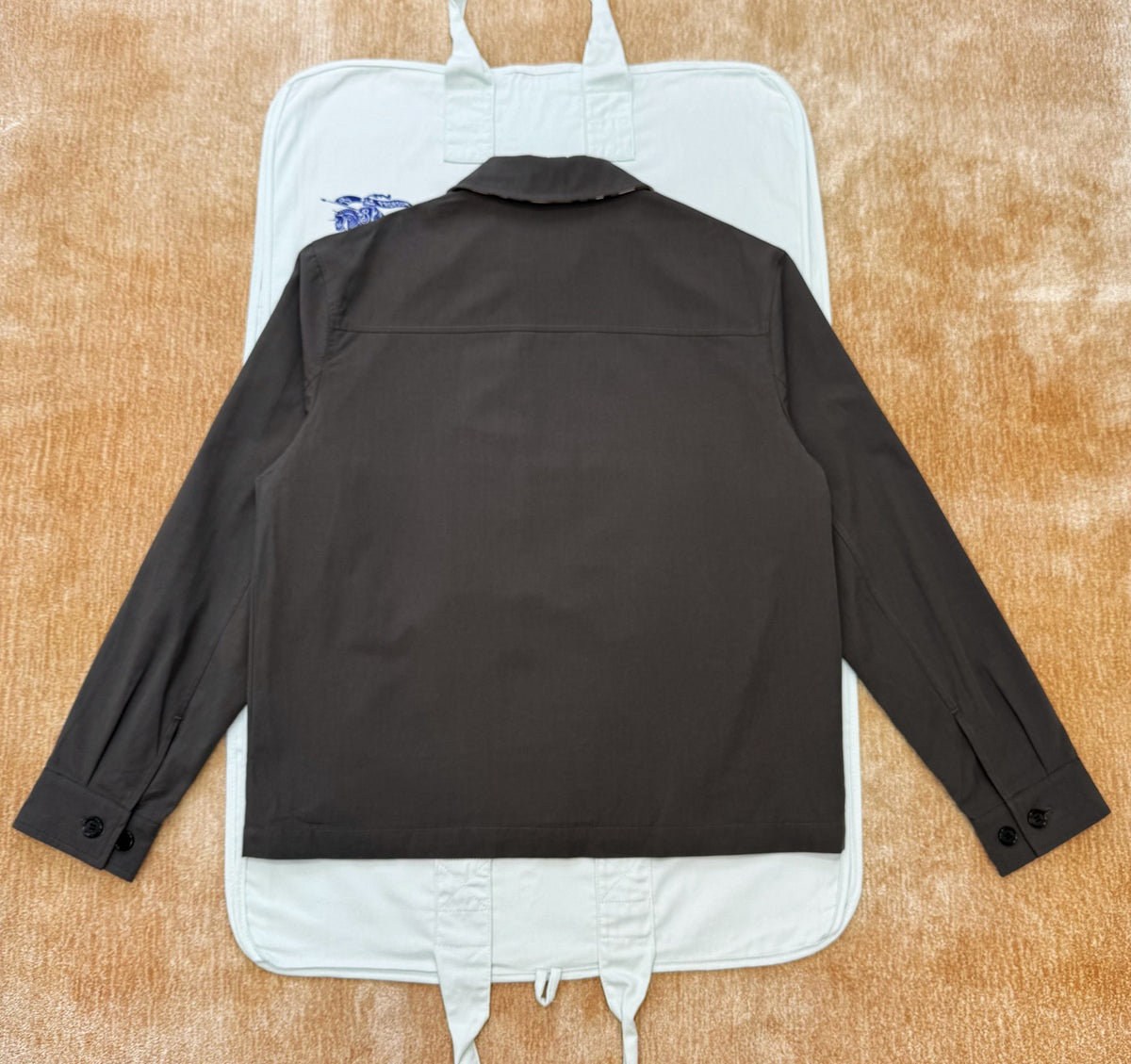 Burberry Tropical Gabardine Bloomsbury Harrington Jacket