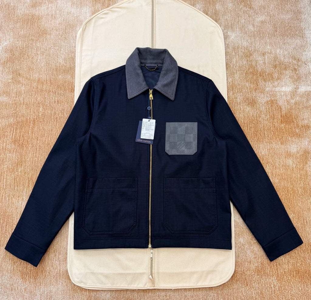 LV 1AK6G3 Light Linen Workwear Jacket