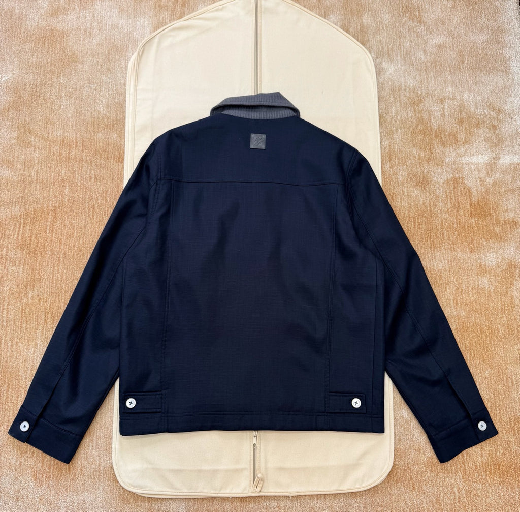 LV 1AK6G3 Light Linen Workwear Jacket