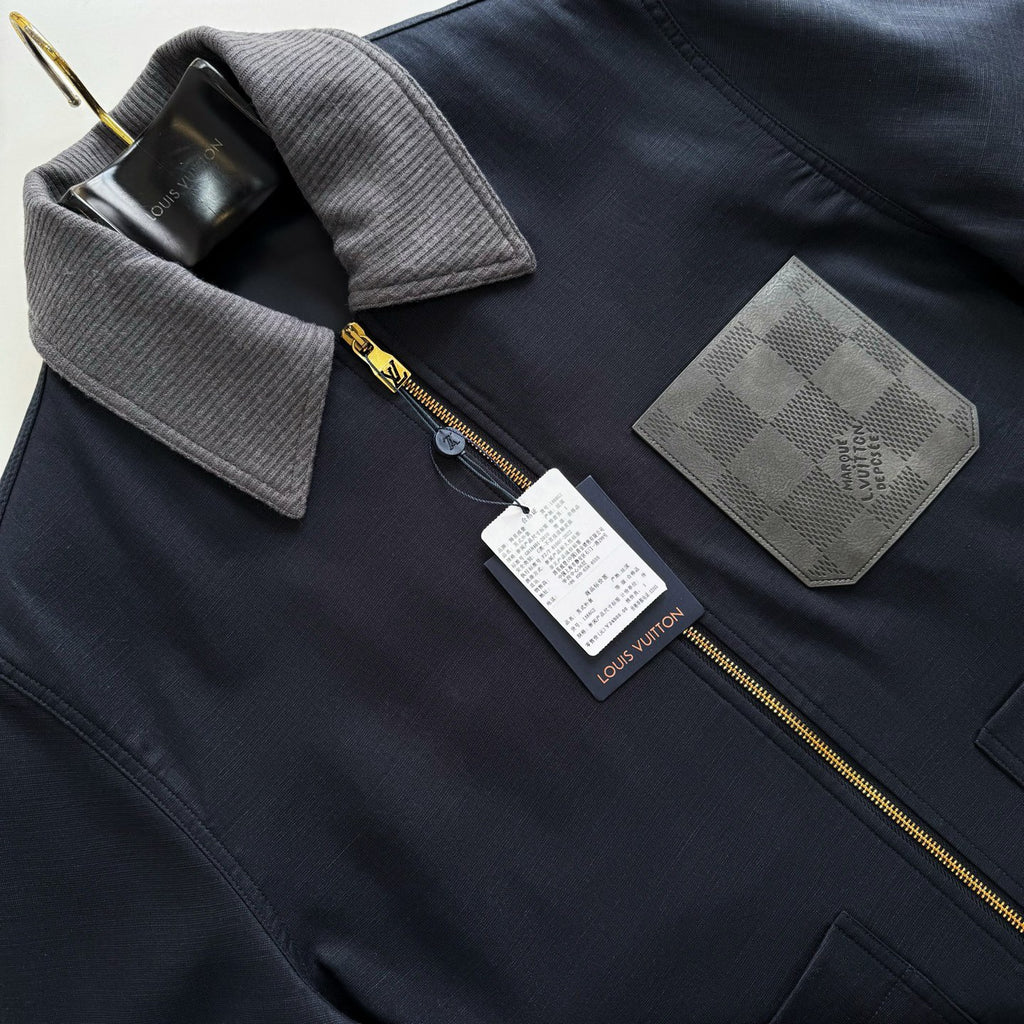 LV 1AK6G3 Light Linen Workwear Jacket
