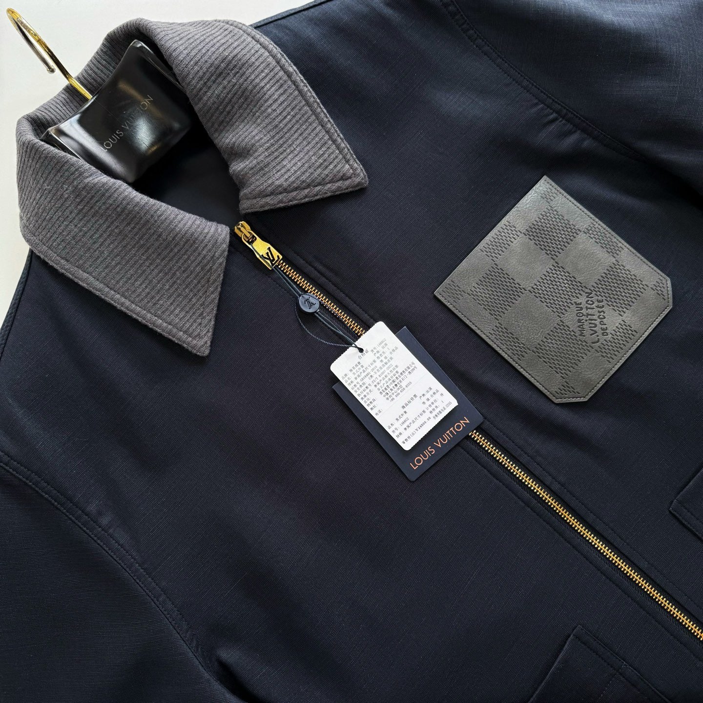 LV 1AK6G3 Light Linen Workwear Jacket