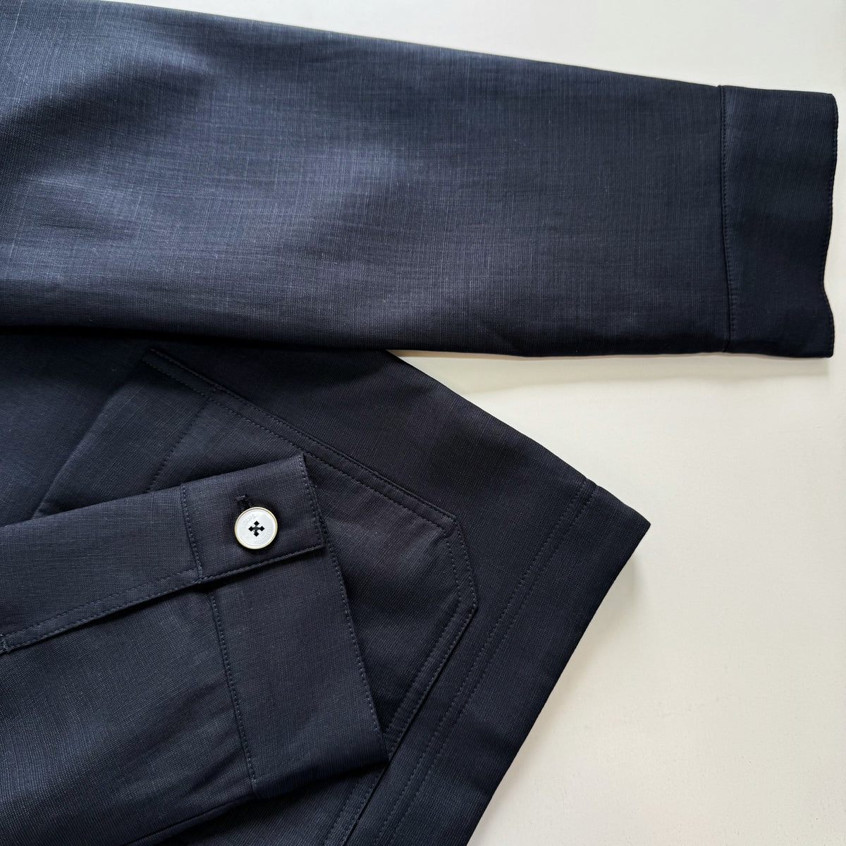 LV 1AK6G3 Light Linen Workwear Jacket