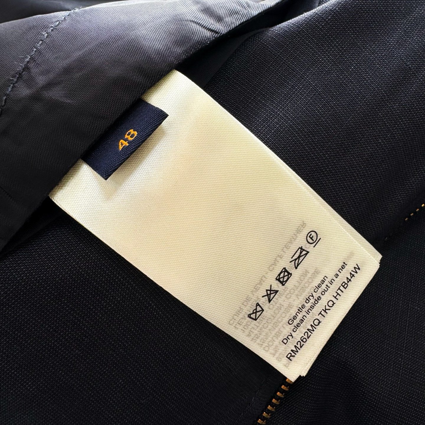 LV 1AK6G3 Light Linen Workwear Jacket