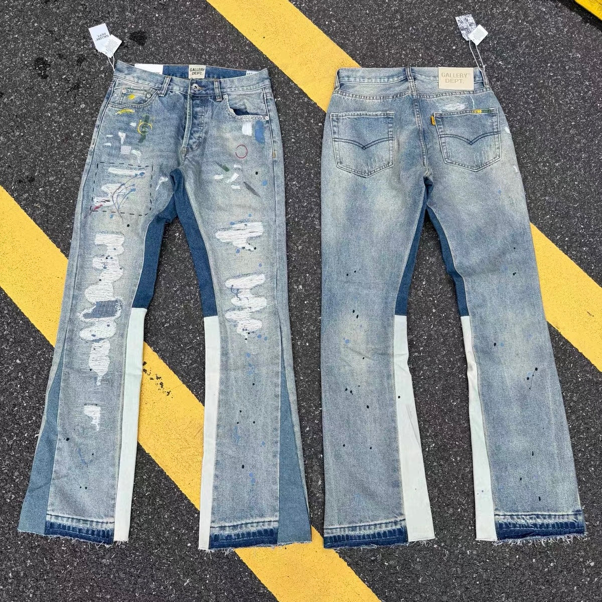 Gallery Dept. Painted Flare Jeans