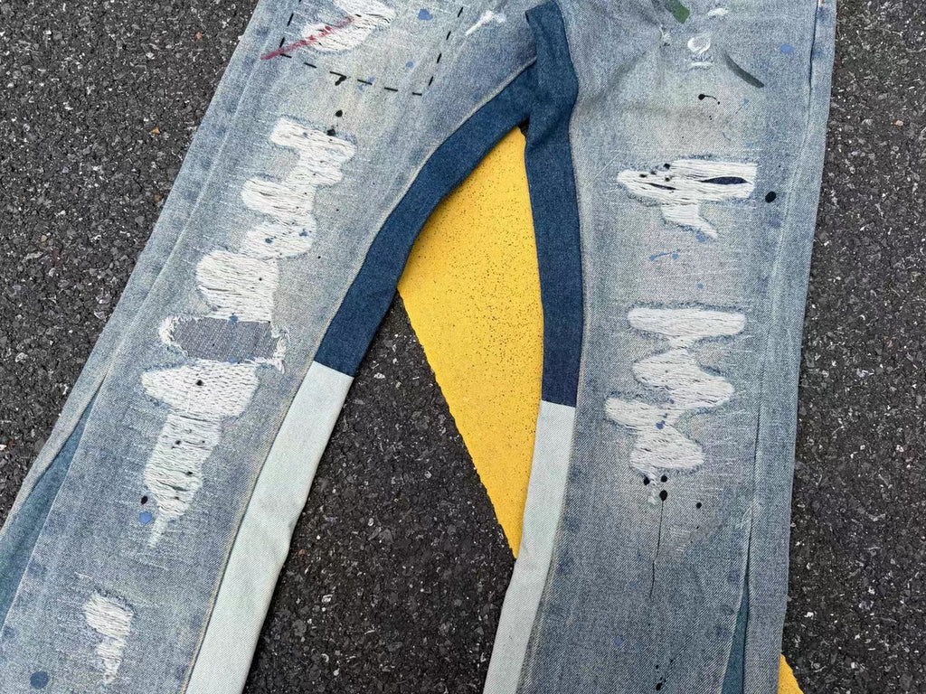 Gallery Dept. Painted Flare Jeans