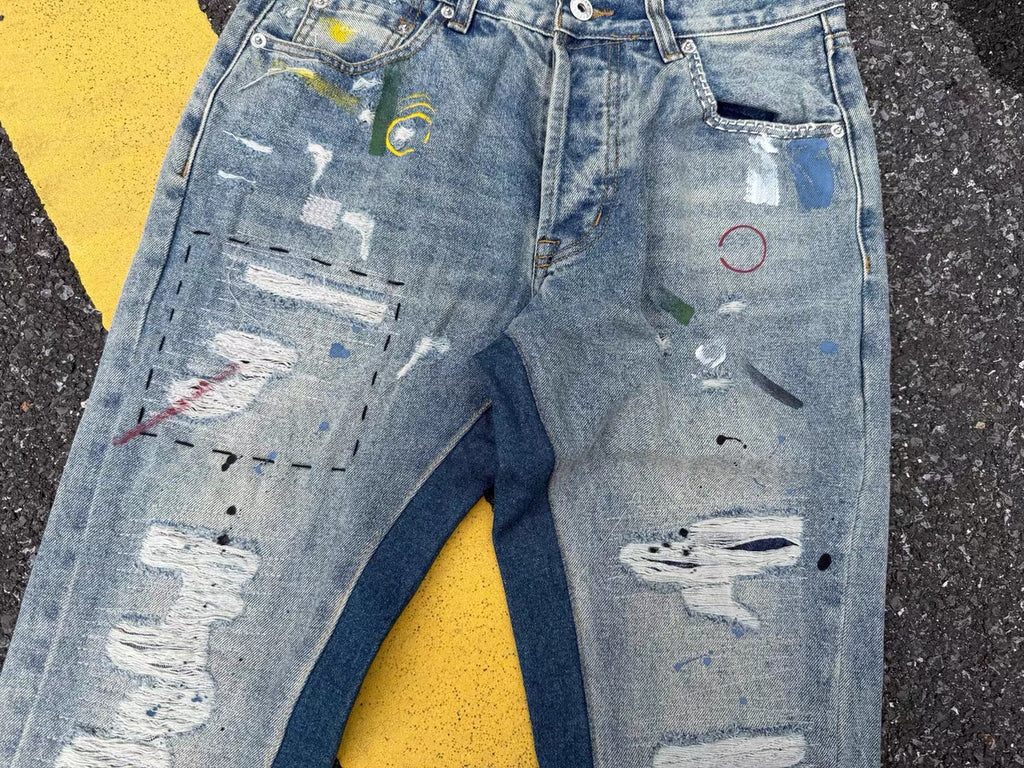 Gallery Dept. Painted Flare Jeans