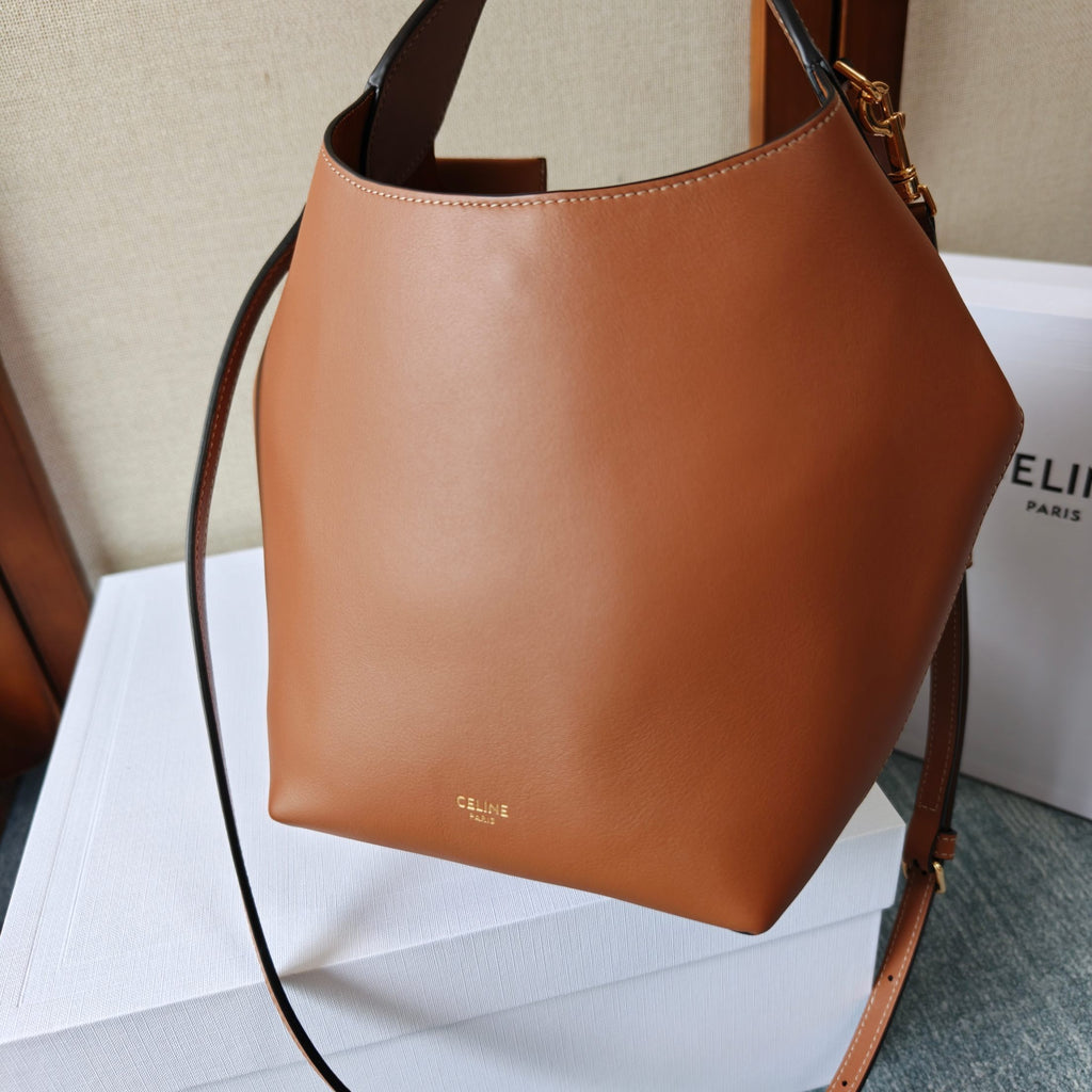 Celine Small Hobo In Supple Smooth Calfskin