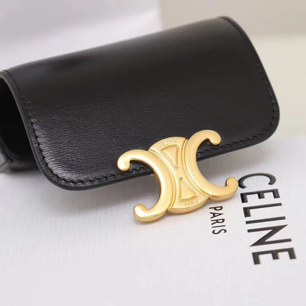 Celine Mini Claude In Shiny Calfskin