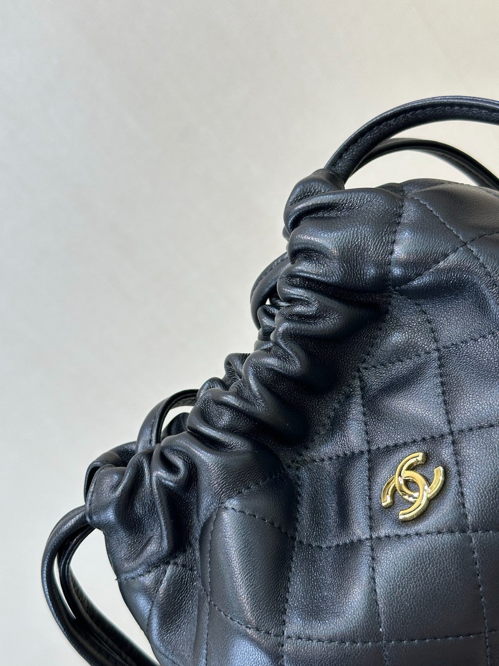 Chanel Clutch With Leather Strap
