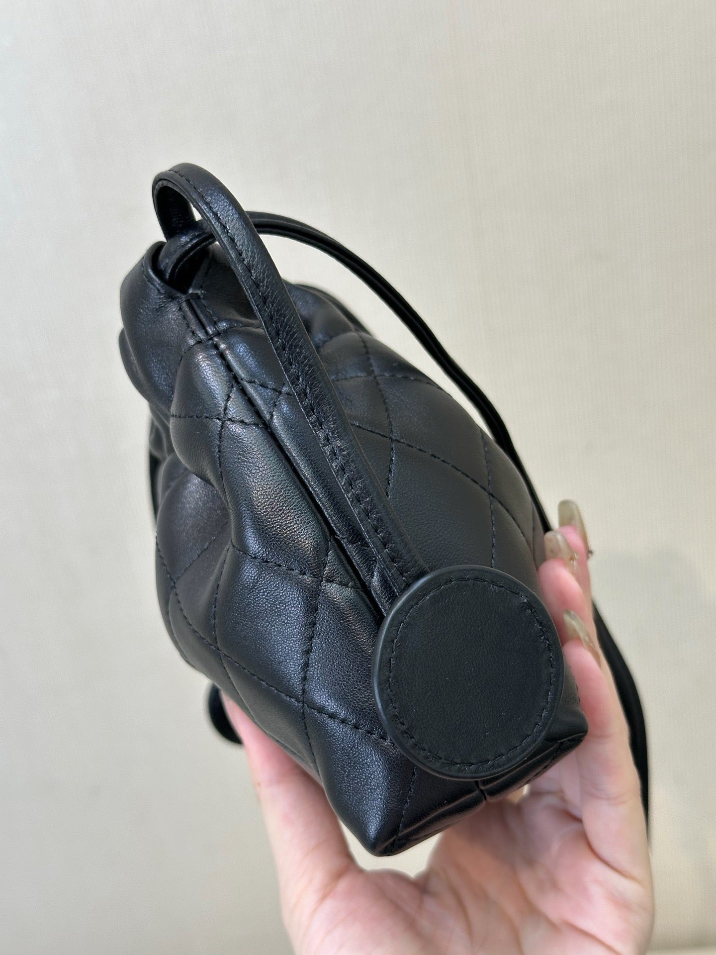 Chanel Clutch With Leather Strap