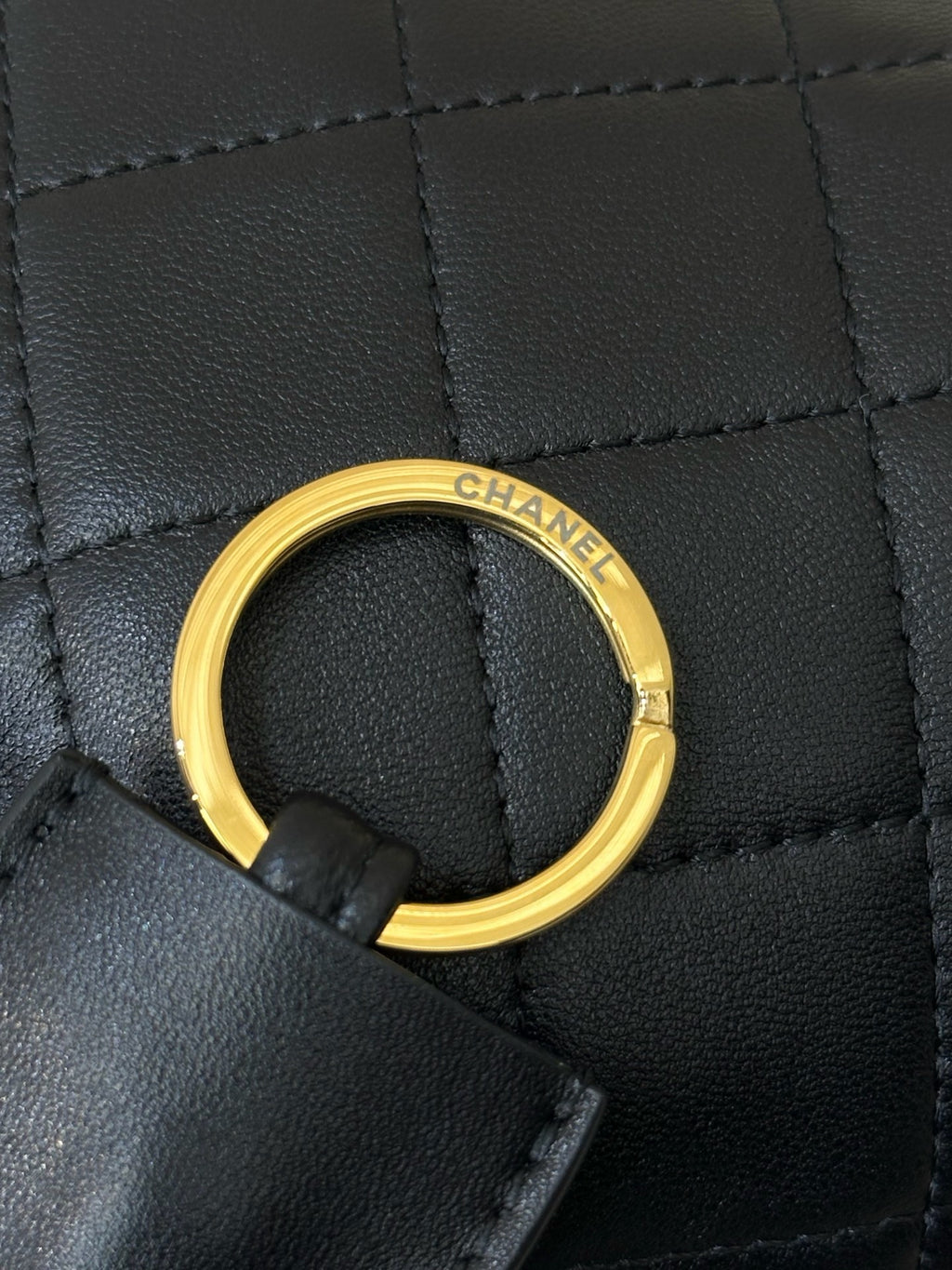 Chanel Clutch With Leather Strap