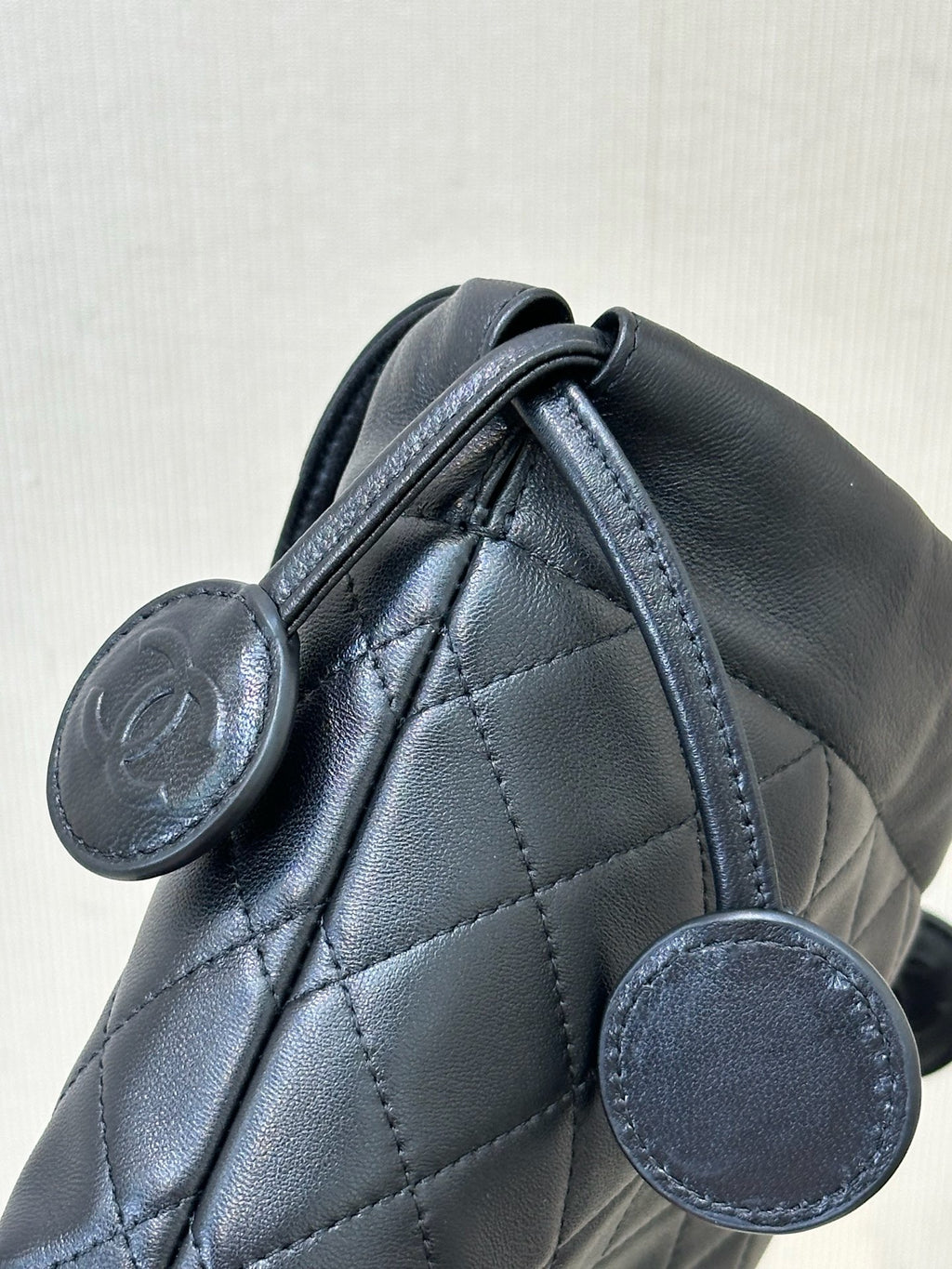 Chanel Clutch With Leather Strap