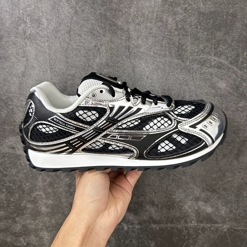 Bottega Veneta Orbit Sneaker in Technical Fabric And Mesh