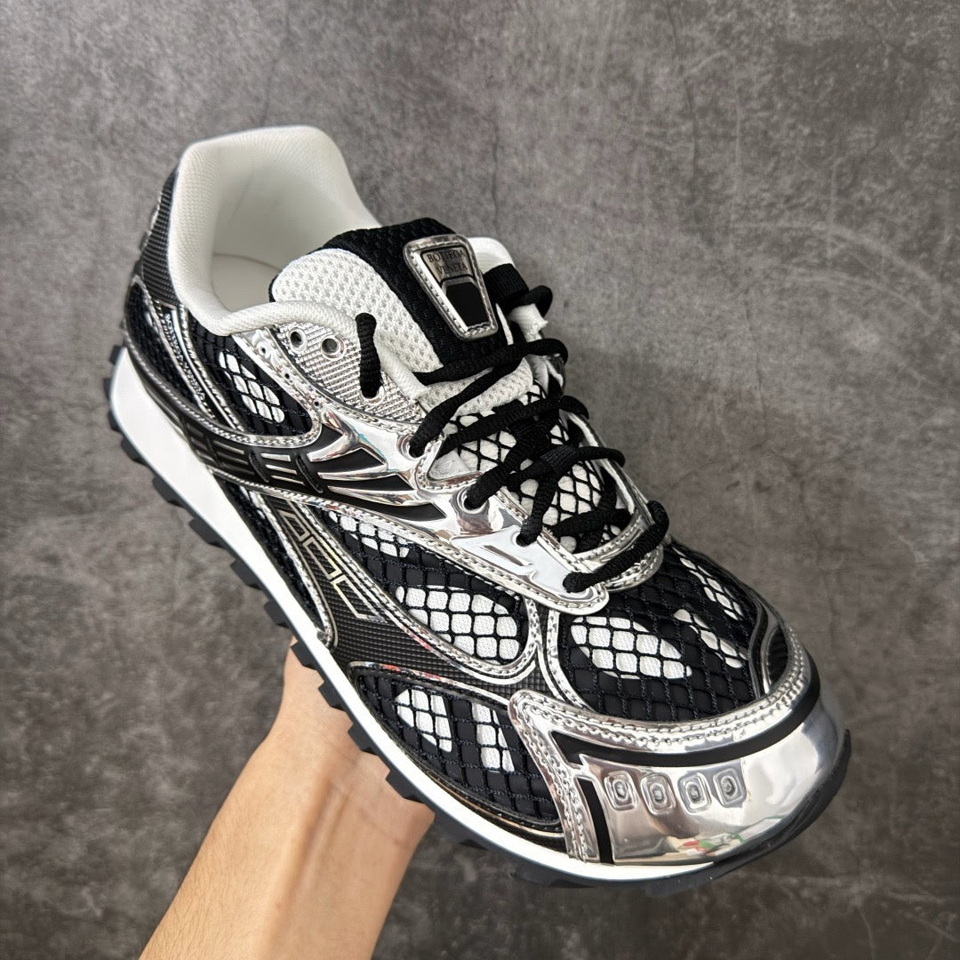 Bottega Veneta Orbit Sneaker in Technical Fabric And Mesh