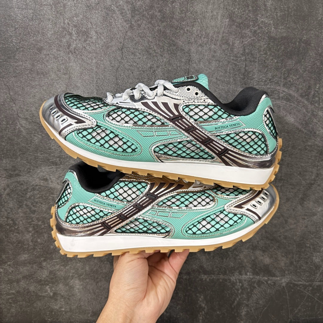Bottega Veneta Orbit Sneaker in Technical Fabric And Mesh