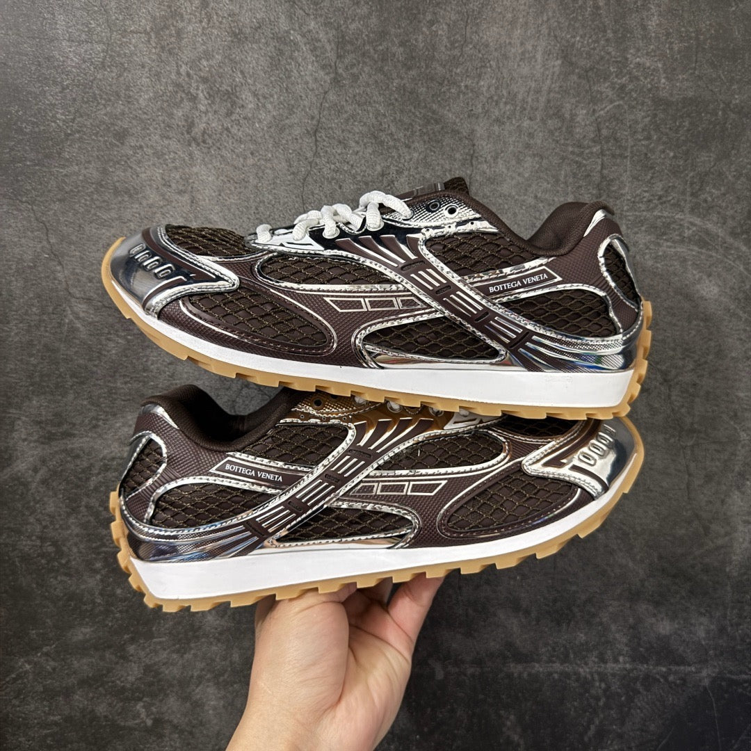 Bottega Veneta Orbit Sneaker in Technical Fabric And Mesh