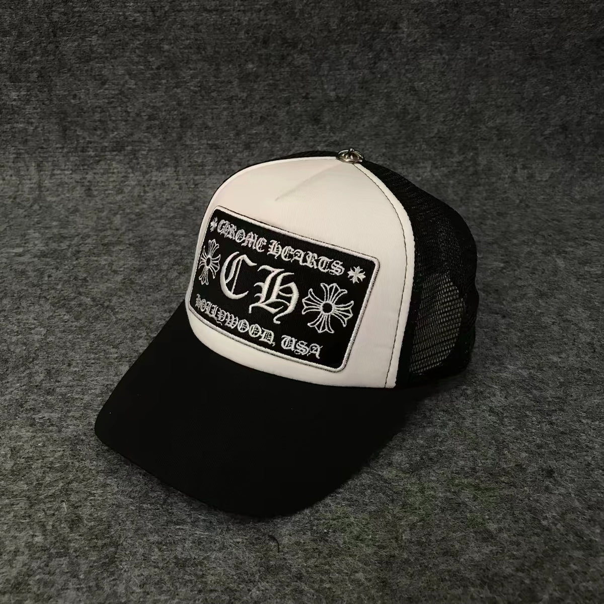 Chrome Hearts CH Hollywood Trucker Hat