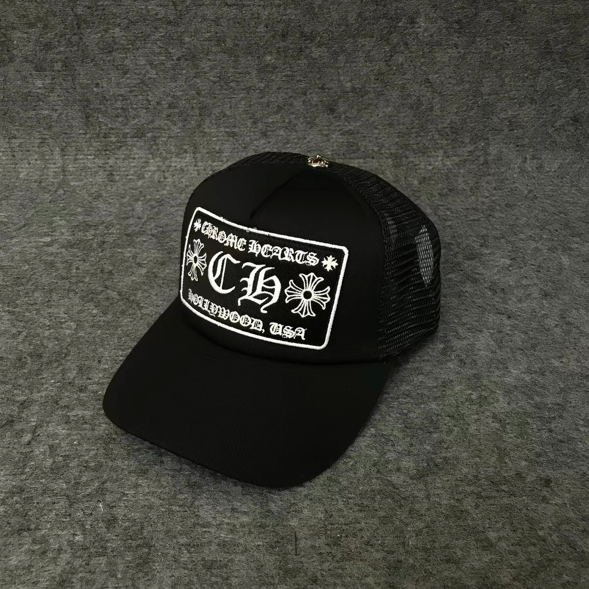 Chrome Hearts CH Hollywood Trucker Hat