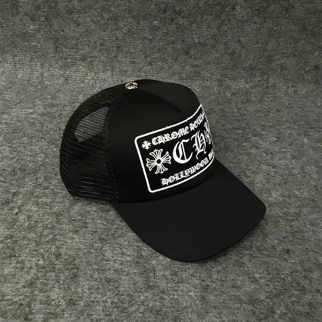 Chrome Hearts CH Hollywood Trucker Hat