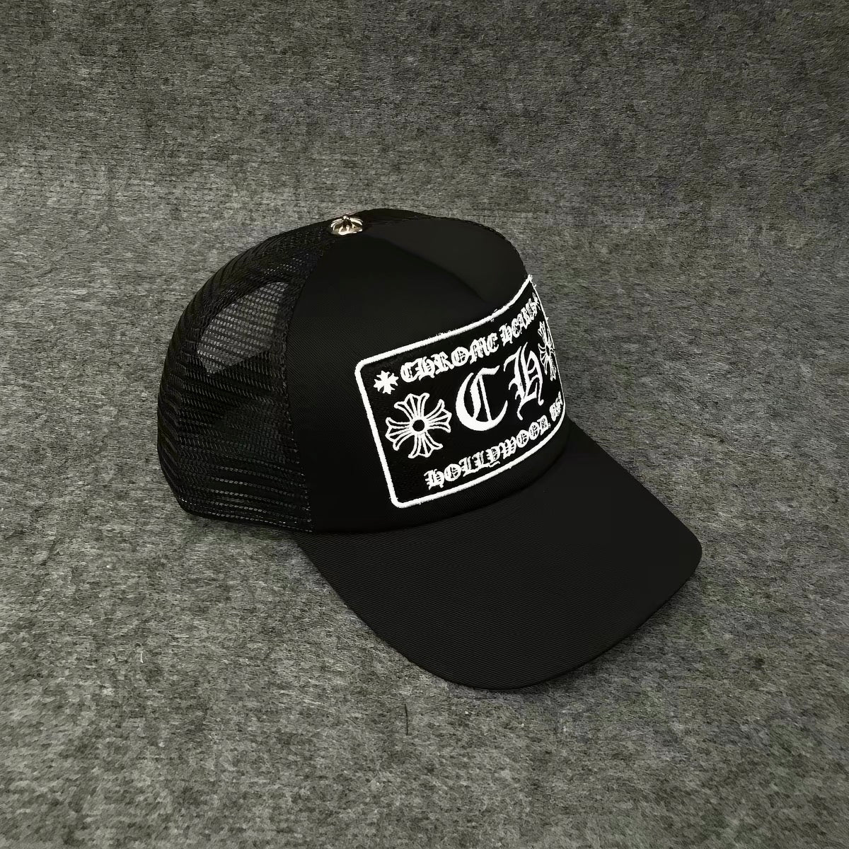 Chrome Hearts CH Hollywood Trucker Hat