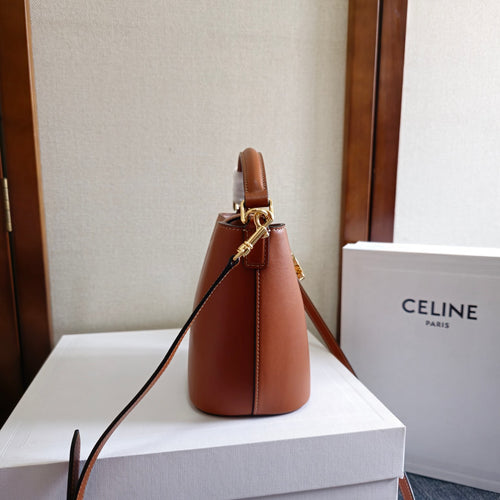 Celine Small Bucket Louise In Smooth Calfskin