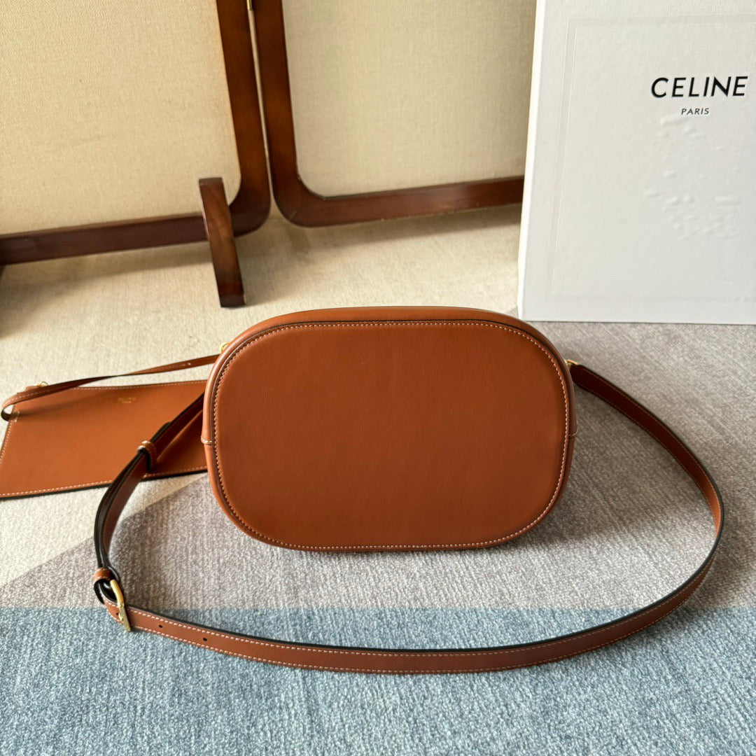 Celine Medium Bucket Louise In Smooth Calfskin