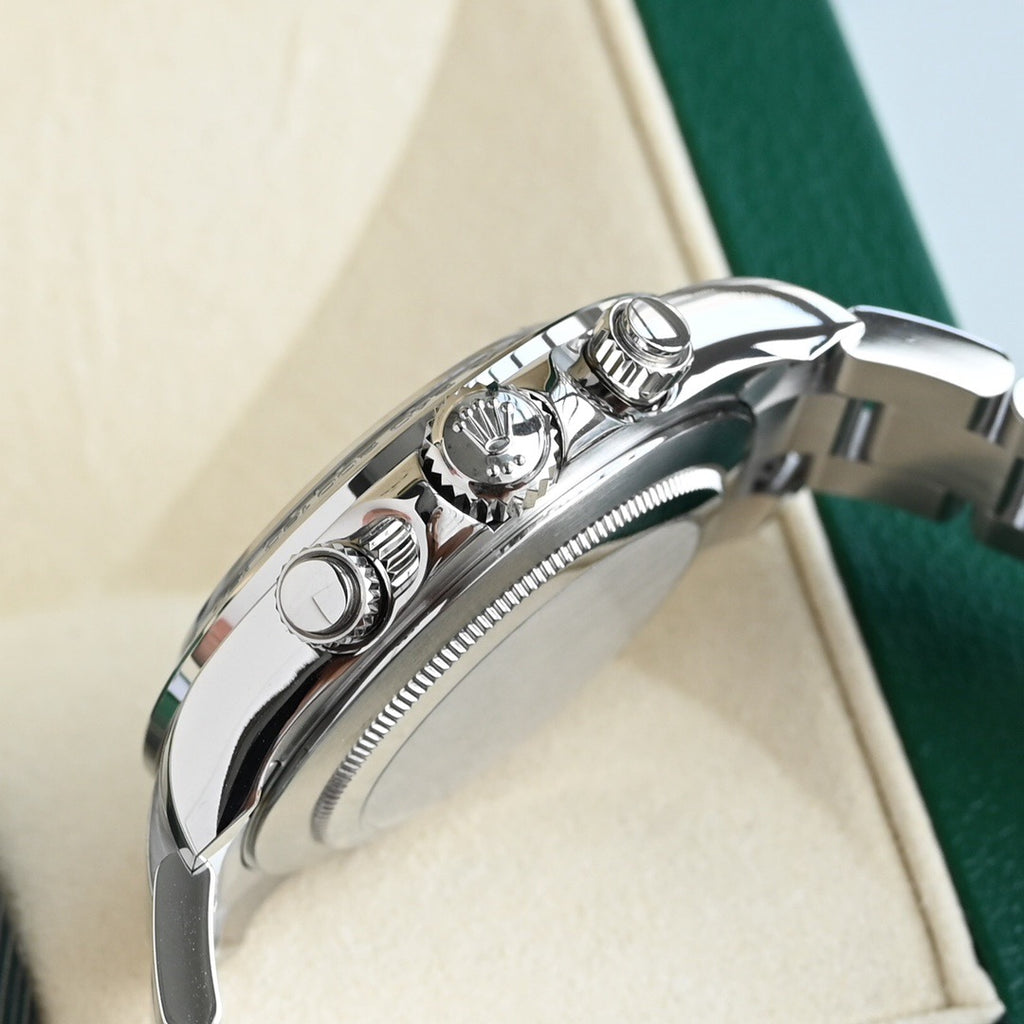 Rolex Daytona 126500LN-0001 40mm 904L Steel White Baguette Dial