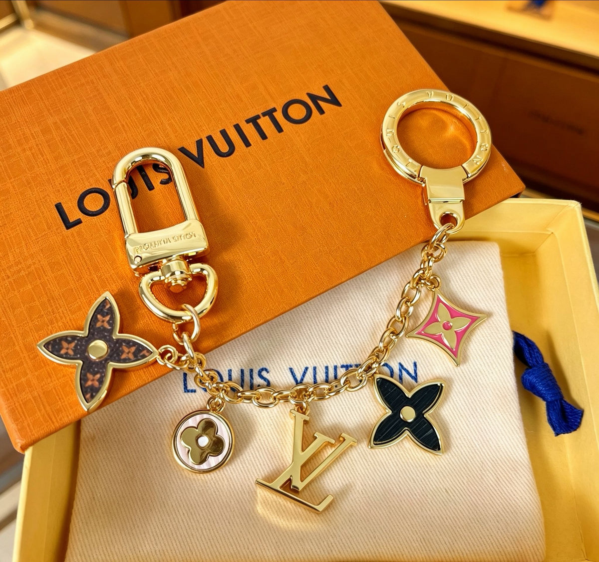 LV Spring Street Bag Charm