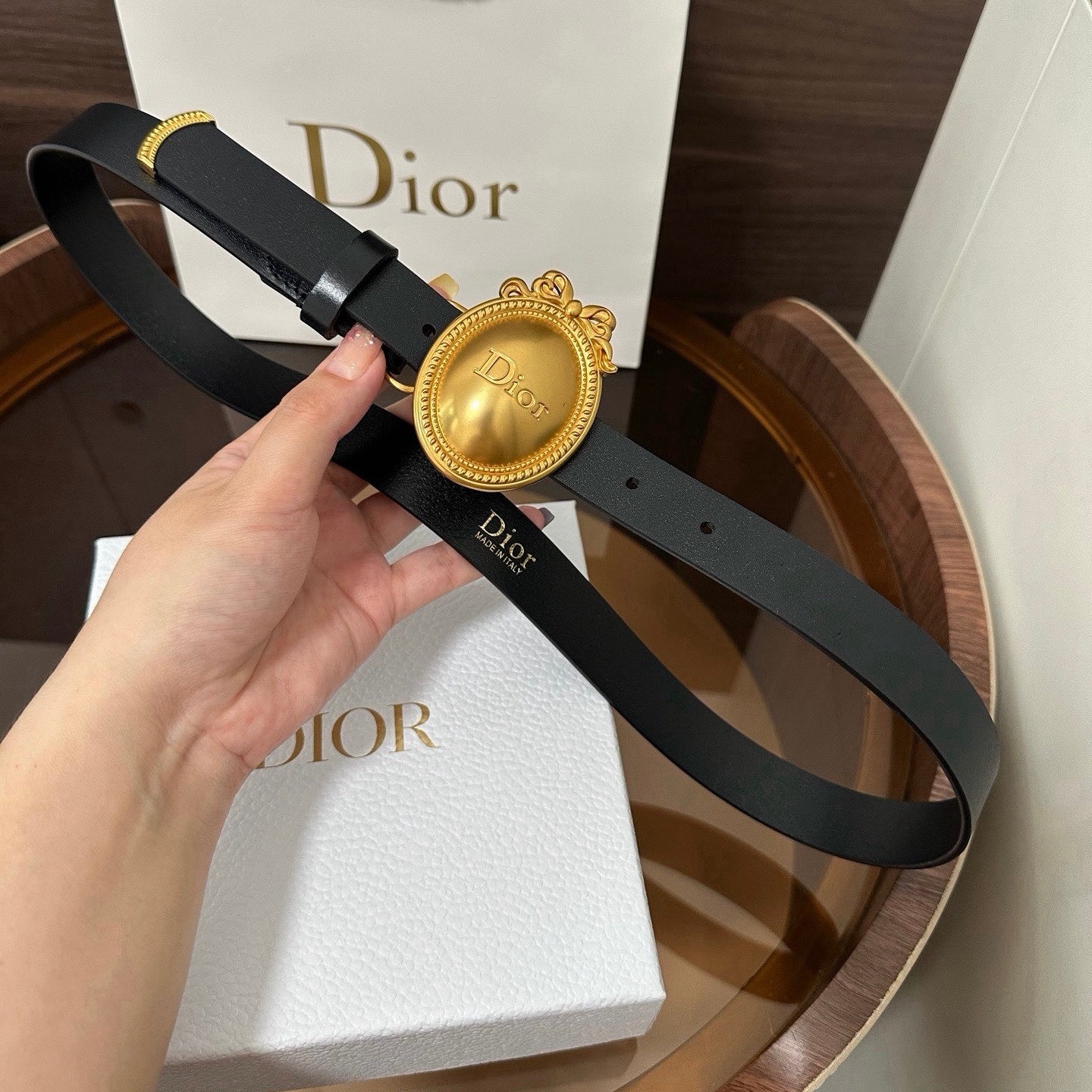 Dior Médaillon Belt